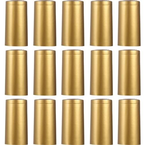 100pcs Wine Bottle Shrink Capsule Heat Shrink Capsules Wine Heat Shrinkable Cap Wine Shrink Film Wrap For Straight Mouth Bottle