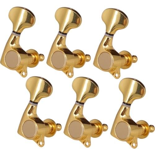 Machine Heads Tuning Pegs Locking Key Tuners for Electric Guitar Replacement