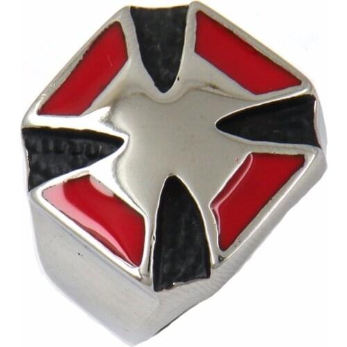 FANSSTEEL Stainless Steel Jewelry German Iron Cross FSR10W73R