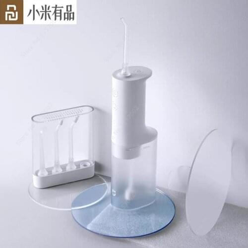 Xiaomi Mijia Electric Flusher Cleaning Stone Tooth Four-speed Mode Teeth Cleaner 200mL Water Tank Portable Tooth Cleaner Tool