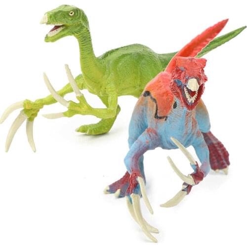 Jurassic Tyrannosaurus Pterosaur Carnotaurus Dinosaurs Models Plastic Therizinosaurus Animal Action Figures Collection Toy