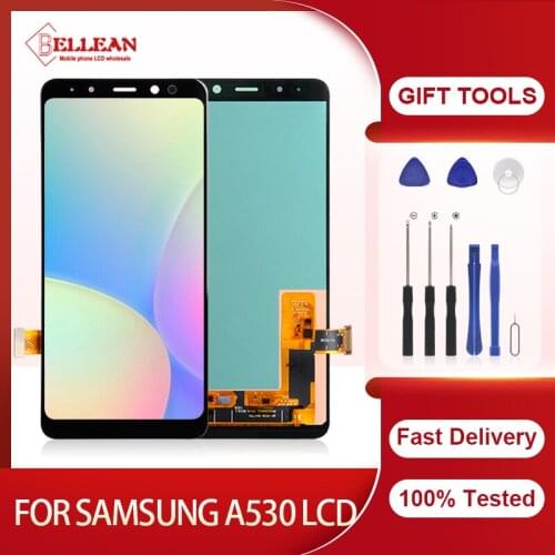 Catteny A530 Display For Samsung Galaxy A8 2018 Lcd Touch Screen Panel Glass Digitizer Assembly A530F A530N Free Shipping