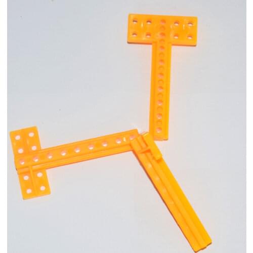 10/100pcs T type Plastic frame cross bar/connector/support rod/universal rod/rc car DIY toy parts technology model part