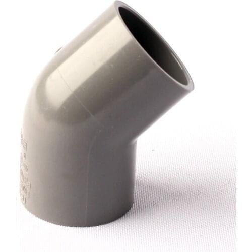 45 Degree PVC-U Elbow Connector 32mm Pipe Fittings High Quality Durable Material Garden Irrigation Water Pipe Connector Tools