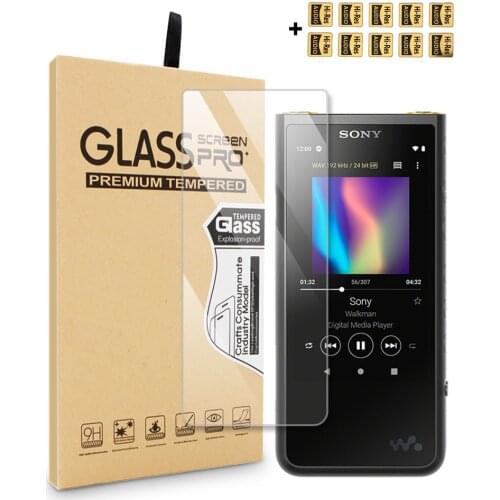 9H Ultra Protective Screen Protector Tempered Glass Film for Sony Walkman NW-ZX500 ZX505 ZX507