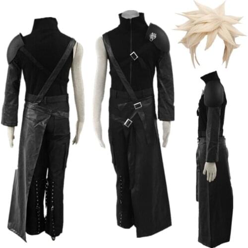 Final Fantasy VII Cloud Halloween Cosplay mens clothing Costume Halloween