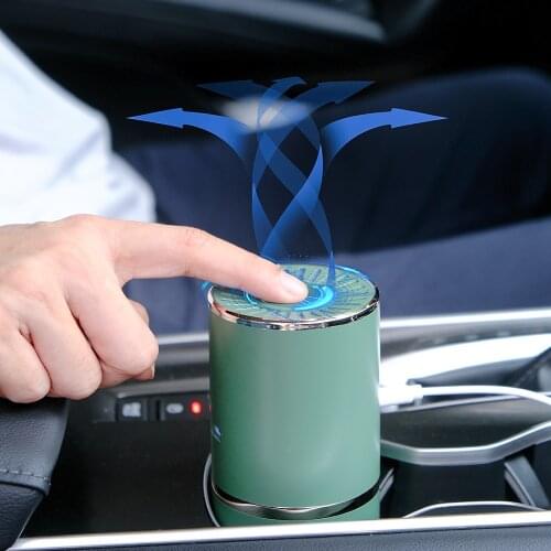 Car Air Purifier Portable Anion Fresh Air Purifier Mini USB Air Cleaner Smoke PM2.5 Eliminator Ion Generator For Home Office