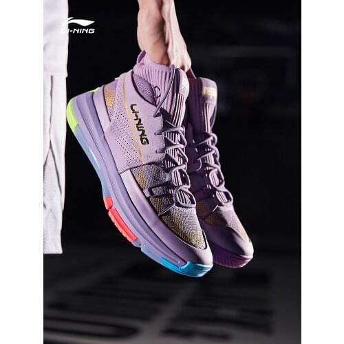 Li Ning 937 Mens Basketball Shoes Dragon Scale Breathable Shock Absorption Vintage Sneakers ABPP035 SAMJ19