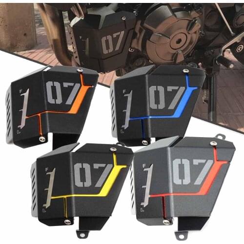 Motorcycle Stainless steel Radiator Side Protective Cover Grill Guard Accessorie For YAMAHA MT07 MT-07 FZ-07 FZ07 2014 2015 2016