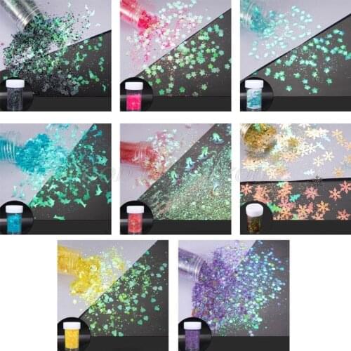 Epoxy Filler Powder Bright Color Glitter DIY Nail Beauty Sequins Filling Tools DIY Handmade Accessories Drop Shipping