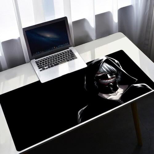 Tokyo Ghoul Gaming Play Mats Mousepad Anime Cartoon XL Large Size Gamer Mouse Pad Big Keyboard Desk Computer PC Mat Notbook Pad