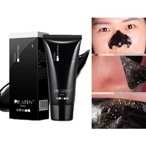 Facial Blackhead Remover Mask Cream Skin Care Shrink Pores Acne Black Head Removal Nose Cleansing Purifying Peel Type Mask