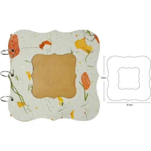 Metal cutting dies photo frame cut die mold decoration Scrapbook paper craft knife mould blade punch stencils dies