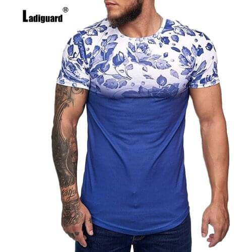 Plus SIze 3XL Mens Fashion 3D Printed Tops Sexy Masculinas T-shirt 2021 Summer Casual Pullovers New Patchwork Tees Clothing