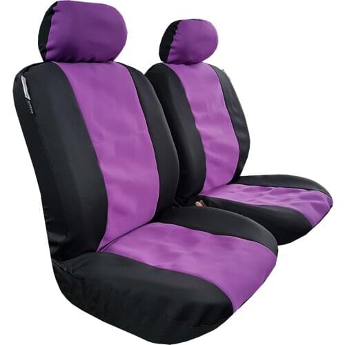 Neoprene Seat Covers, Wetsuit Seat Covers For Cars Trucks SUVs Vans, Purple Black Neoprene Truck Seat Covers