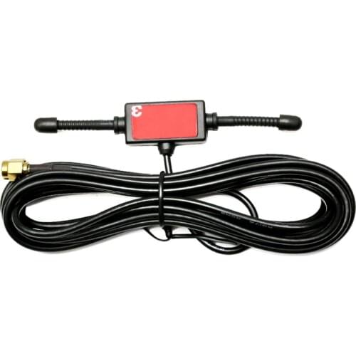 Patch Antenna 5dBi 900-1800MHz 2G 3G RG174 Extension 3m Cable Gsm GPRS Aerial for Vehicle gps Cell Phones