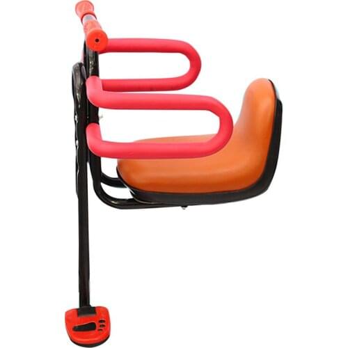 Bike Front Child Mounted Seat Mountain Bike Front Seat Mat Children Baby Bicycle Safety Saddle Carrier Universal Chair Seat