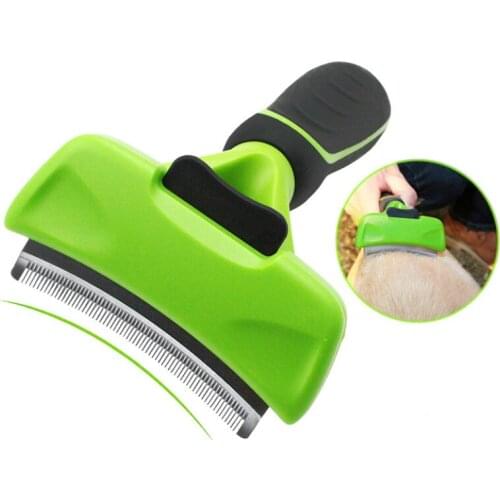 Pet Hair Remover Combs Household Cat Grooming Brush Creative Dog Fur Removal Utensils Camber Open Knot Comb Deshedding Tools