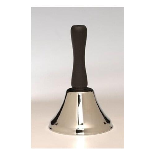 Christmas Big Bell Classic School Steel Tea Hand Bell Copper Bells Handle School Reception Dinner Shop Tea Bell 1PC New