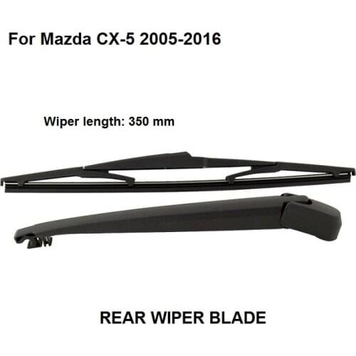 Rear Wiper Blade For Mazda CX-5 2005-2016 Wiper Rear Windscreen Windshield Wiper Arm with Blade Set