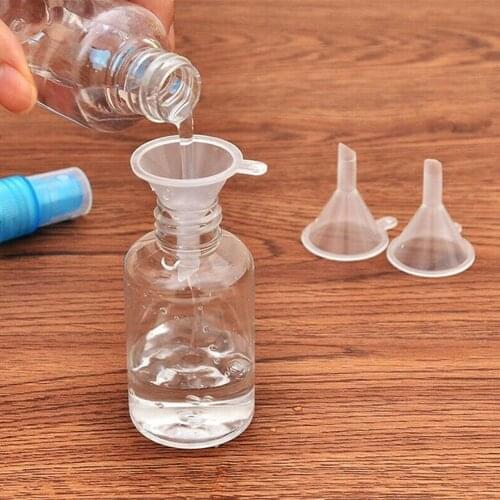 10PCS Mini funnel Perfume Alcohol Diffuser Small Mouth Liquid Oil Funnel For Home Kitchen Supplies Laboratory Experimental Tools