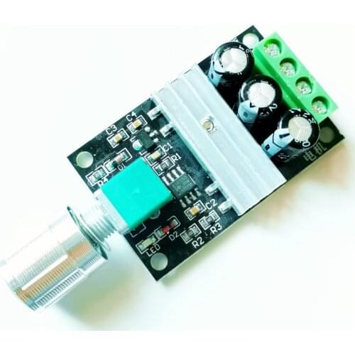 Free shipping 10pcs PWM DC 6V 12V 24V 28V 3A Motor Speed Control New Switch Controller