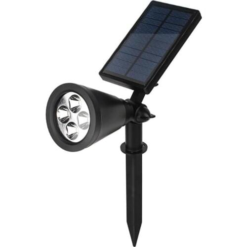 16 LED Solar Spotlight Plants Grow Lawn Flood Light Garden Outdoor 4 Color In Wall Lamp Landscape Light For Patio Decor 2020