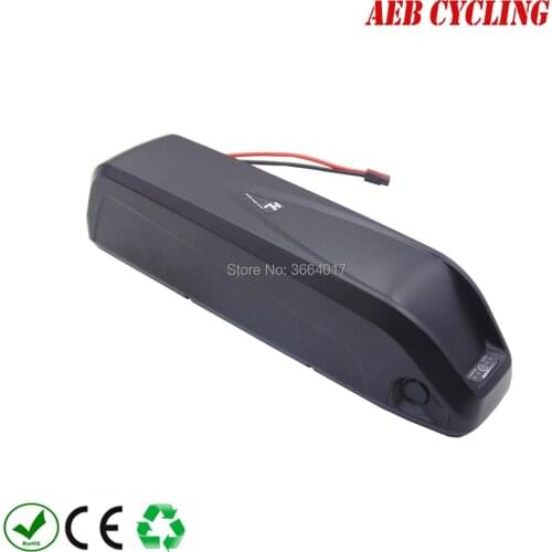 18650 rechargeable battery pack Lithium ion Hailong down tube 48V 13.6Ah batteryfor fat tire bike with charger