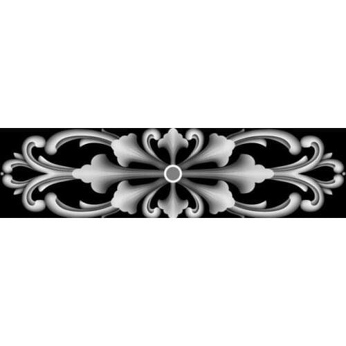 3D Model relief BMP format, router 3 axis engraving file furniture pattern (6) 4.42MB