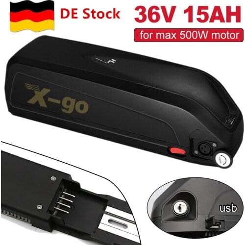 HL3 Electric eBike Battery 18650 Battery 36V 15Ah Powerful Bicycle Lithium 36V Battery Rechargeable Usb Port for Max 500W Motor