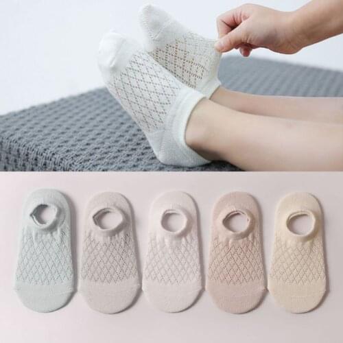 Children Boat Socks Paragraphs Summer New Socks thin private Baby Breathable Kids pure color cotton socks Ankle