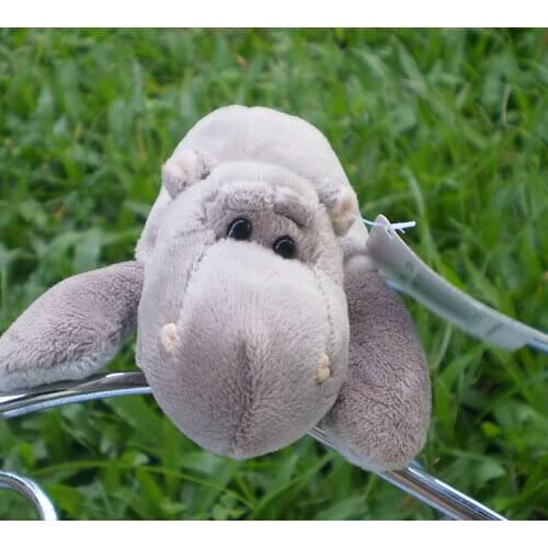 Home love animals Cute gray hippo Refrigerator Sticker Fridge Magnet For Kids Message Holder Home Decor