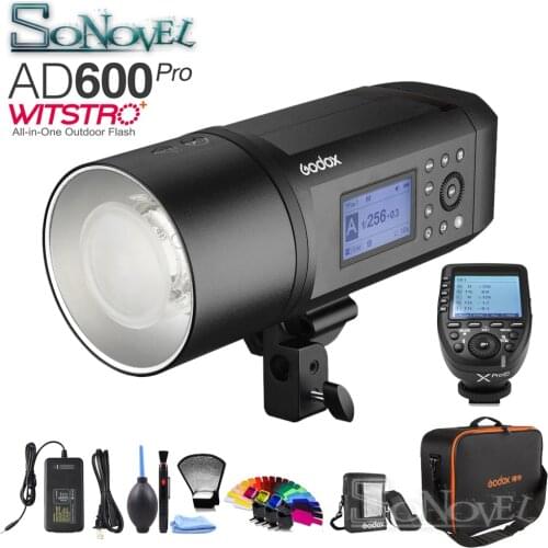 Godox AD600 Pro WITSTRO All-in-One Outdoor Flash AD600Pro Li-on Battery TTL HSS with Built-in Godox 2.4G +Xpro Transmitter