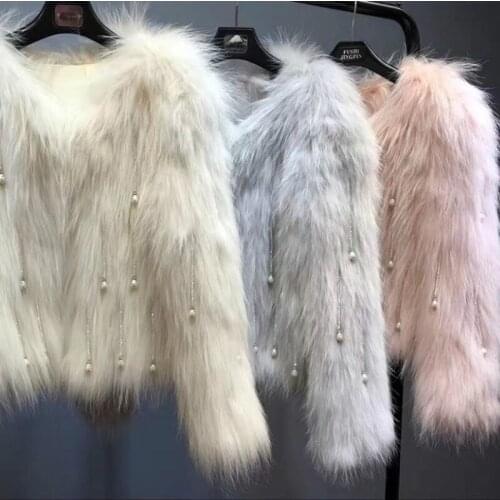 LanLoJer Artificial Fur Coats