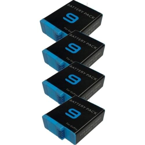 Real 1800mah Li-ion Batterie For GoPro Hero 9 Battery Batteria Camera Accessories For Go Pro Hero 9 Batteries