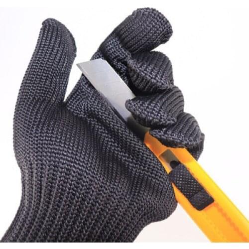 Multi-purpose professional protective cut-proof stab-resistant self-defense Grade 5 outdoor labor protection steel wire gloves