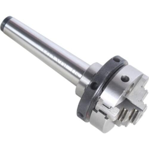 MT2 Taper shank 3 Jaw self centering chuck 50MM 63MM manual metal lathe chuck for CNC machine Metal Lathe Accessories