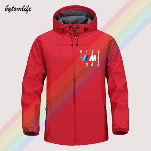 Latest Funny BMW Shifter Sunlight Autumn Winter Sailing Hiking Outdoor Hooded Windproof Jacket Men Top Quality Soft Asian Size