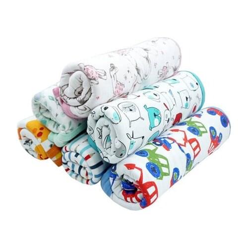 Blanket & Swaddling Bedding cotton kid blanket soft muselinas para bebes conforto transporte para bebe swaddle blanket 80*80cm