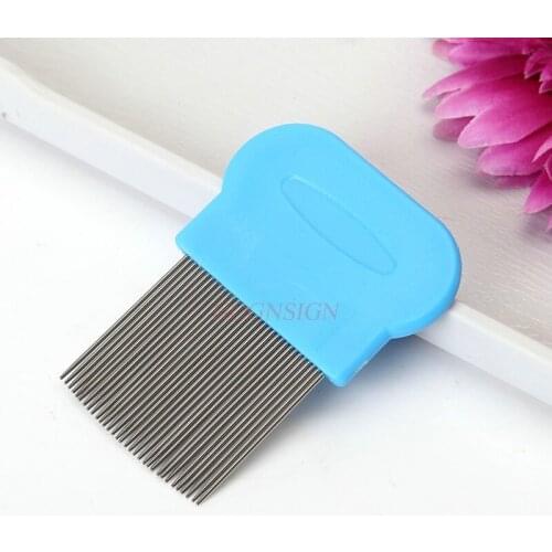 Dandruff comb New Iron Tooth Encryption Scorpion Pet Flea Super Dense Comb Double-sided Children Tohairbrush Portable Travel
