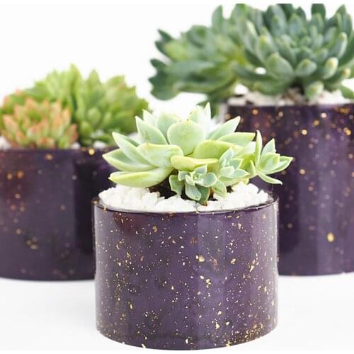 Silicone Flowerpot Mold DIY Resin Silicone Large Durable Cup DIY Crystal Glue Gypsum Forms Concrete Craft Cup Moulds Tools