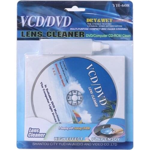 Universal Vedio Cleaning Supplies Lens Clean Disc Kit for Record Player DVD