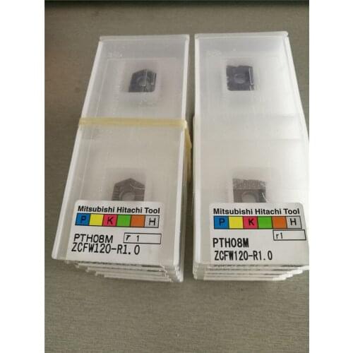 ZCFW 120R1.0 PTH08M original Threading Lathe Inserts 2PCS/LOT