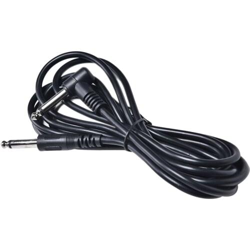 3m Electric Patch Cord Guitar Amplifier Amp Guitar Cable With 2 Plugs Black