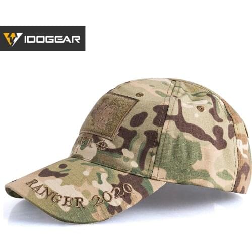 IDOGEAR Embroidery Airsoft Baseball Cap Dad Hat Sun Hats Headwear Camo Military Army Outdoor Sports 3619