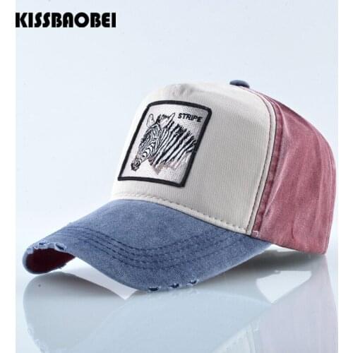 Animal snapback hip hop cap women summer trucker caps men branded baseball hat for men embroidery dad hats casquette femme