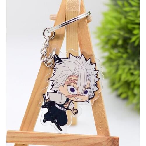 Demon Slayer Keychain Anime Kimetsu no Yaiba Keyring WL0482