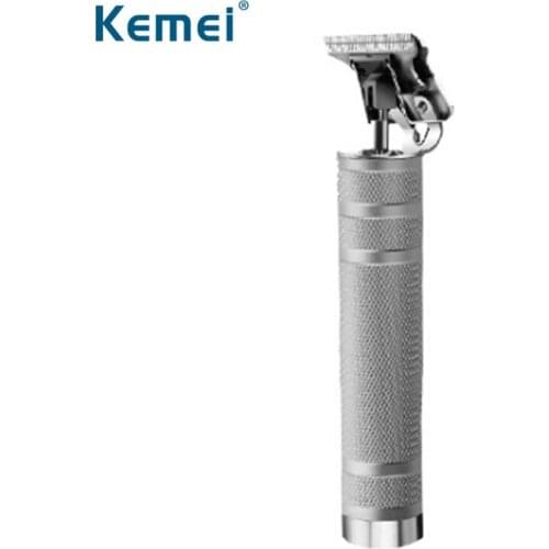 Kemei Electric Hair Clipper Oil Head Engraving Clipper Rechargeable Shaver Fader Electric Razor Edge Hair Cutting Machine