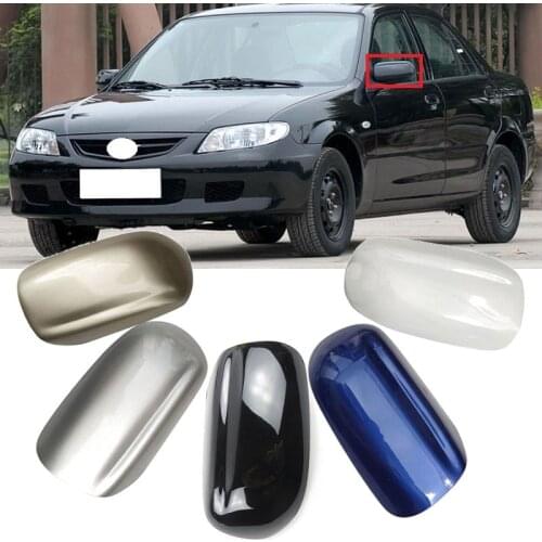 Lofty Richy For Mazda 323 Family 06-09 Premacy 02-07 Side Rear View Mirror Cover Lid Rearview Mirror Housing Trim Cap Shell Hood