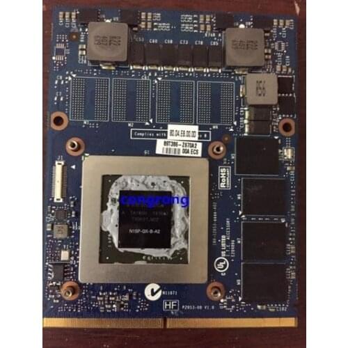 N15P-GX-B-A2 GTX860M GTX 860M MXM 3.0 DDR5 2GB Video Graphics Card For DELL M15X M17X R4 R5 M18X R1 R2 laptop